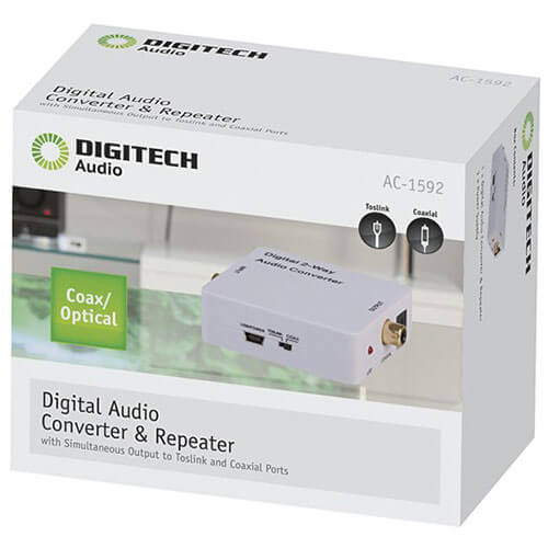 Digitech Digital Audio Converter and Repeater (CoAx/TOSLINK)