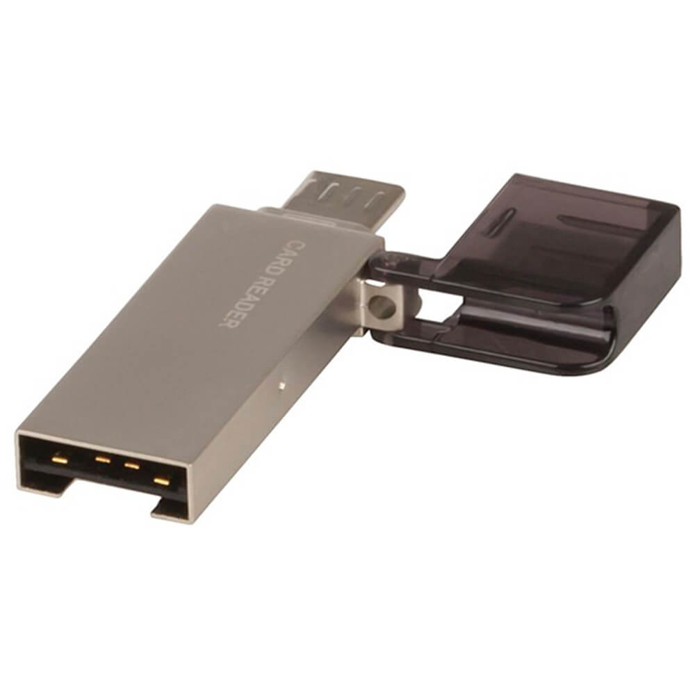 Lecteur de carte micro USB OTG USB (convient aux appareils Android)