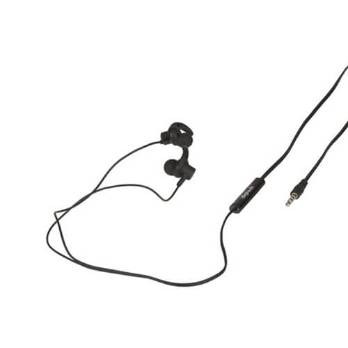 3,5 mm stereokanaal-oortelefoon met microfoon