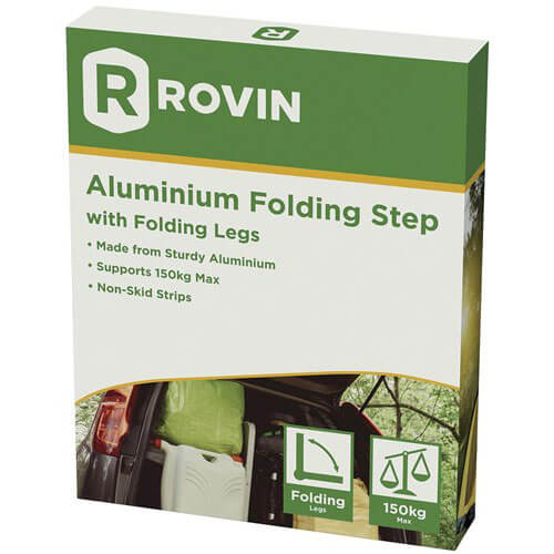 Aluminium Folding Step for RV's and Car (150kg)