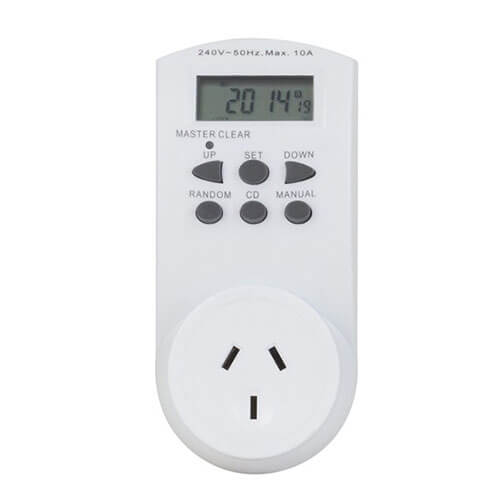 Mains Outlet Timer with LCD Display