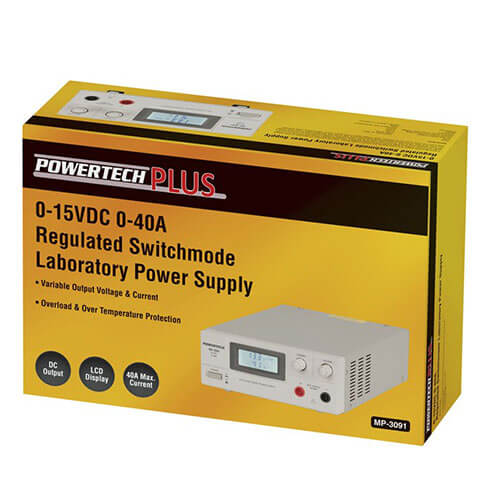 Regulated Switchmode Laboratory PSU ( 0-15VDC 0-40A)
