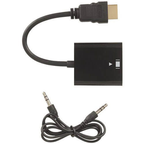 Digitech AV HDMI - VGA + ステレオ オーディオ コンバーター