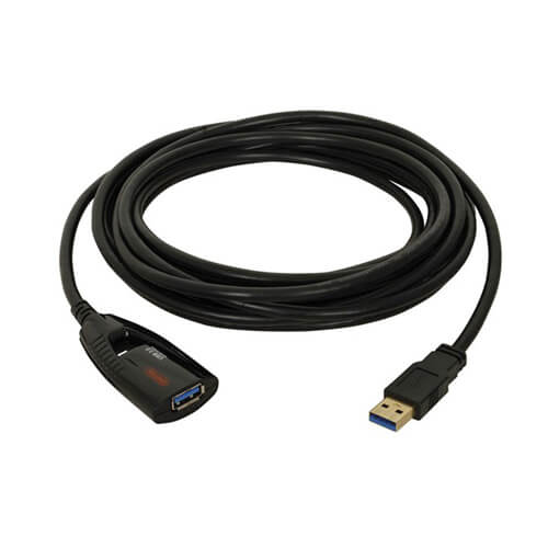 USB 3.0-Verlängerungskabel mit eigener Stromversorgung (Stecker A auf Buchse A)