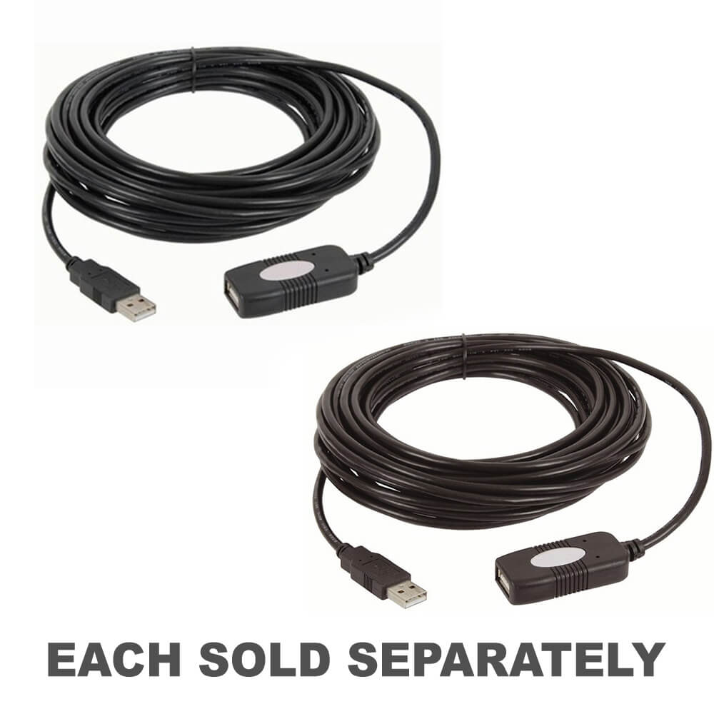 Cable de extensión USB con alimentación (enchufe A al enchufe A)