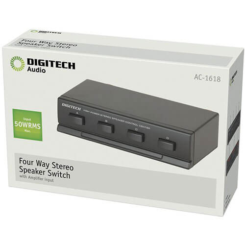 Digitech 4-Way Speaker Switch Stereo (50W)