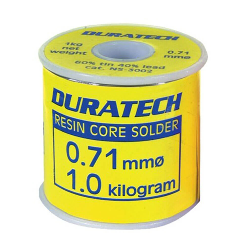 0,71 mm duratech loddetrådsrulle (1 kg)