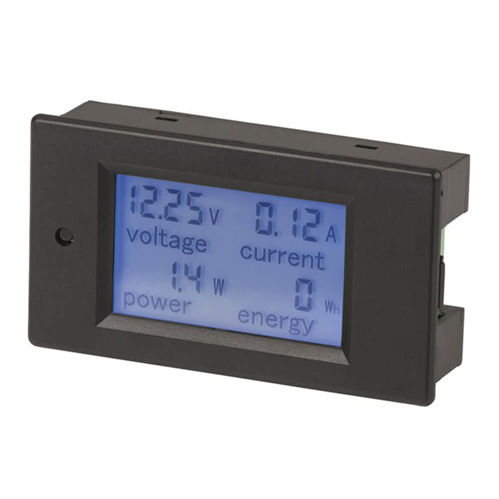 AC Power Meter with LCD (20A 80-260V)
