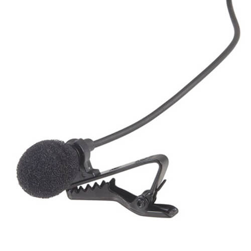 High Quality Stereo Mic Tie Clasp with Headphone Socket