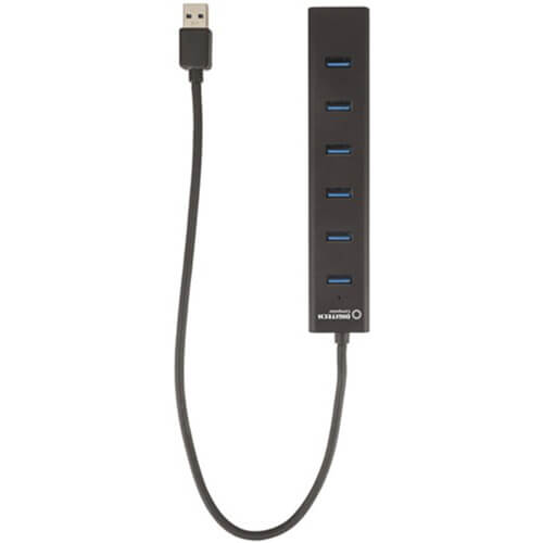 Digitech 7 Port USB 3.0 Slimline Hub