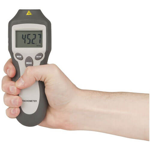 Non-contact Digital Tachometer with Case