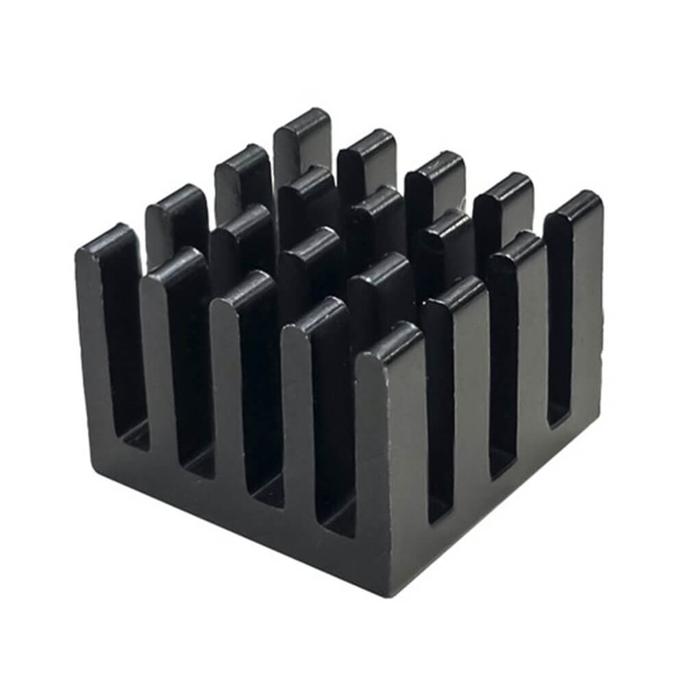 Aluminium heatsink pin gitter array 14x14x10mm