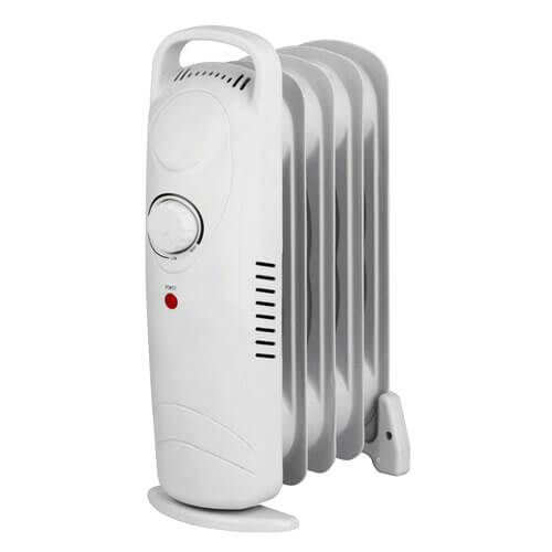 500W Mini 5-Fin Oil Heater 240V