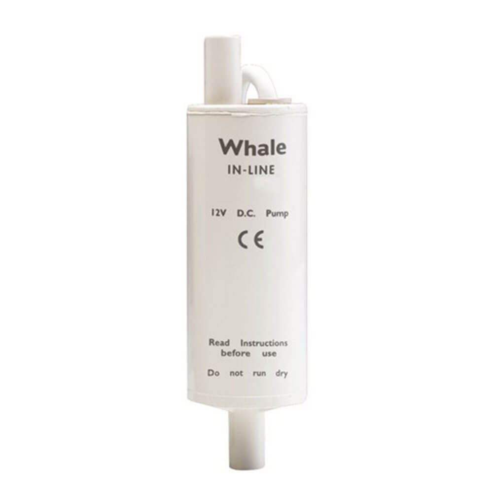 Whale gp1392 12v inline pumpe 13l per minutt