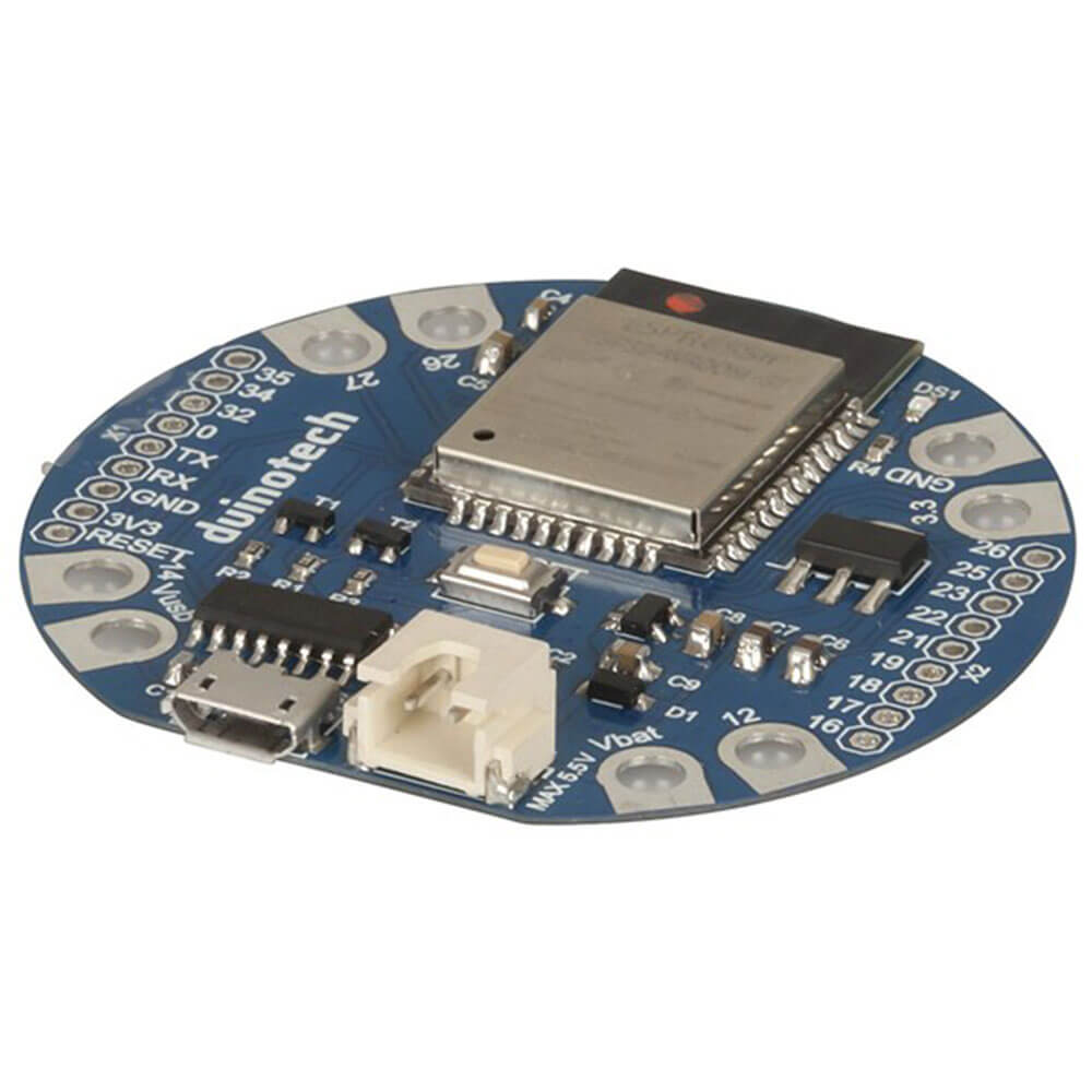 Wearable Development Board with Wi-Fi and Bluetooth