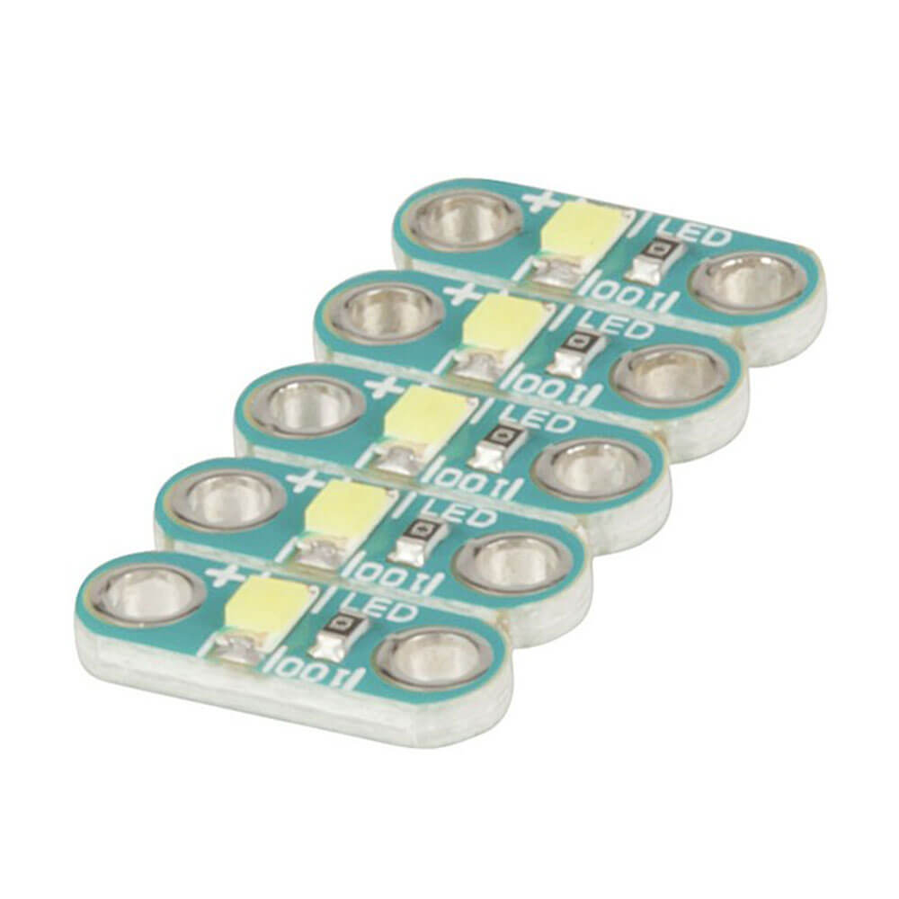 Kit de almohadillas blancas para efectos de iluminación (5 paquetes)