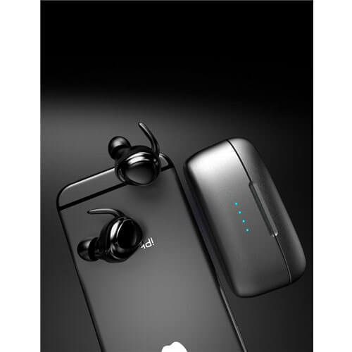 Wireless Rechargeable Bluetooth 5.0 Sports Earphones w/ Mic