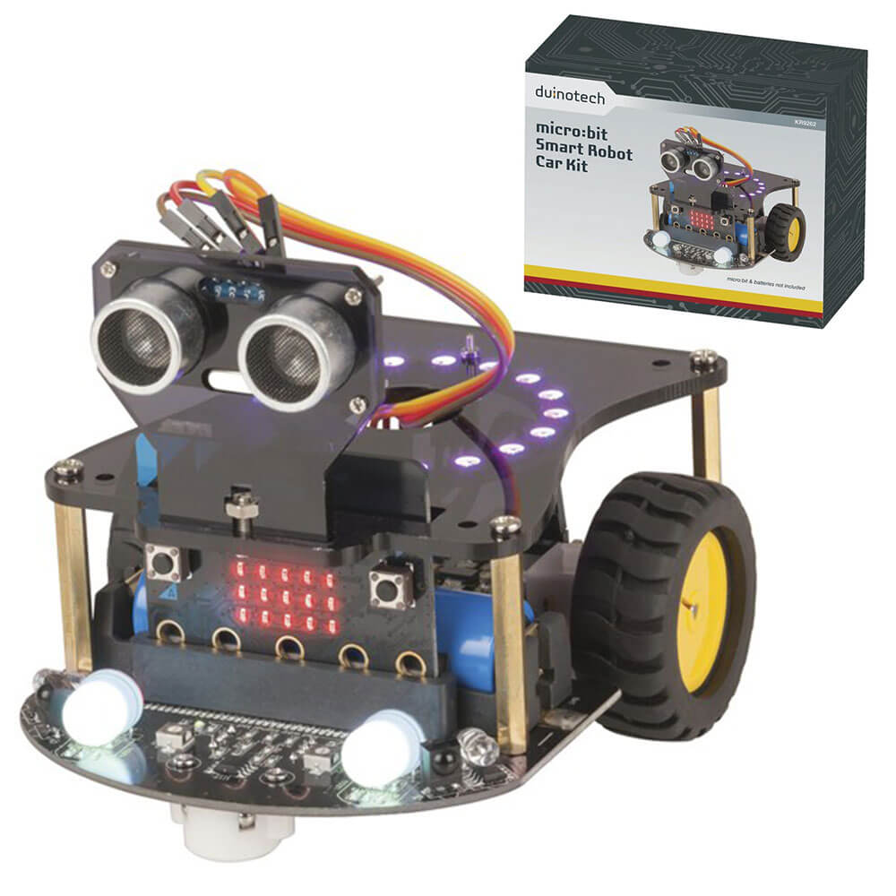 Duinotech Mini Smart Car Robot Kit with Micro:bit-STEM