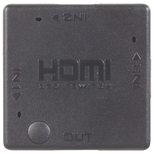 HDMI-omkopplare (3 ingångar, 1 utgång)