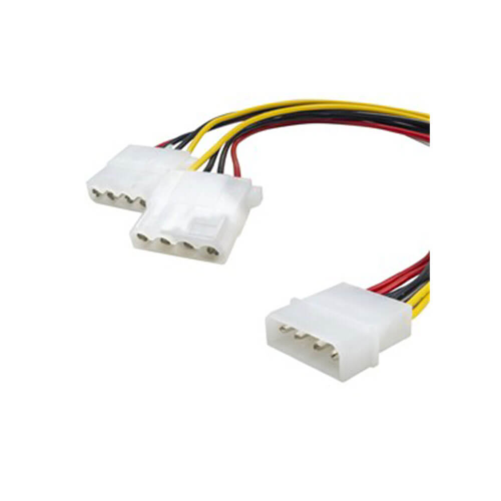 Standaard 4-pins stroomsplitter voor computer
