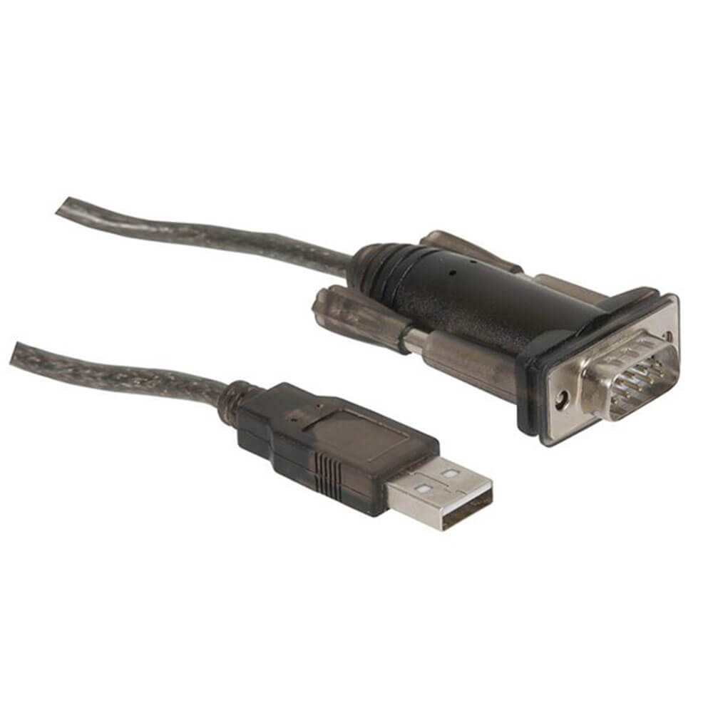 USB til 9-pinners RS232-omformerkabel 1,5m