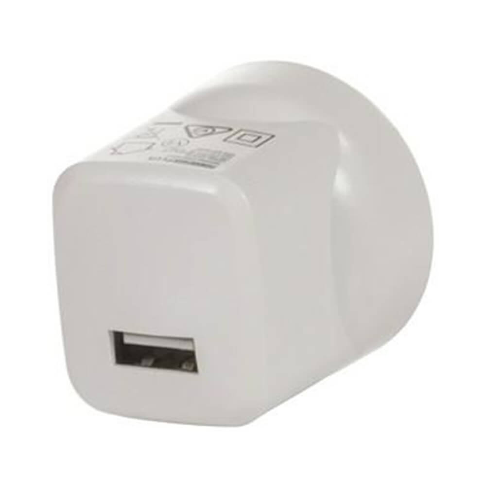 Powertech Plus Netz-USB-Mini-Adapter 5 VDC 2,1 A (weiß)