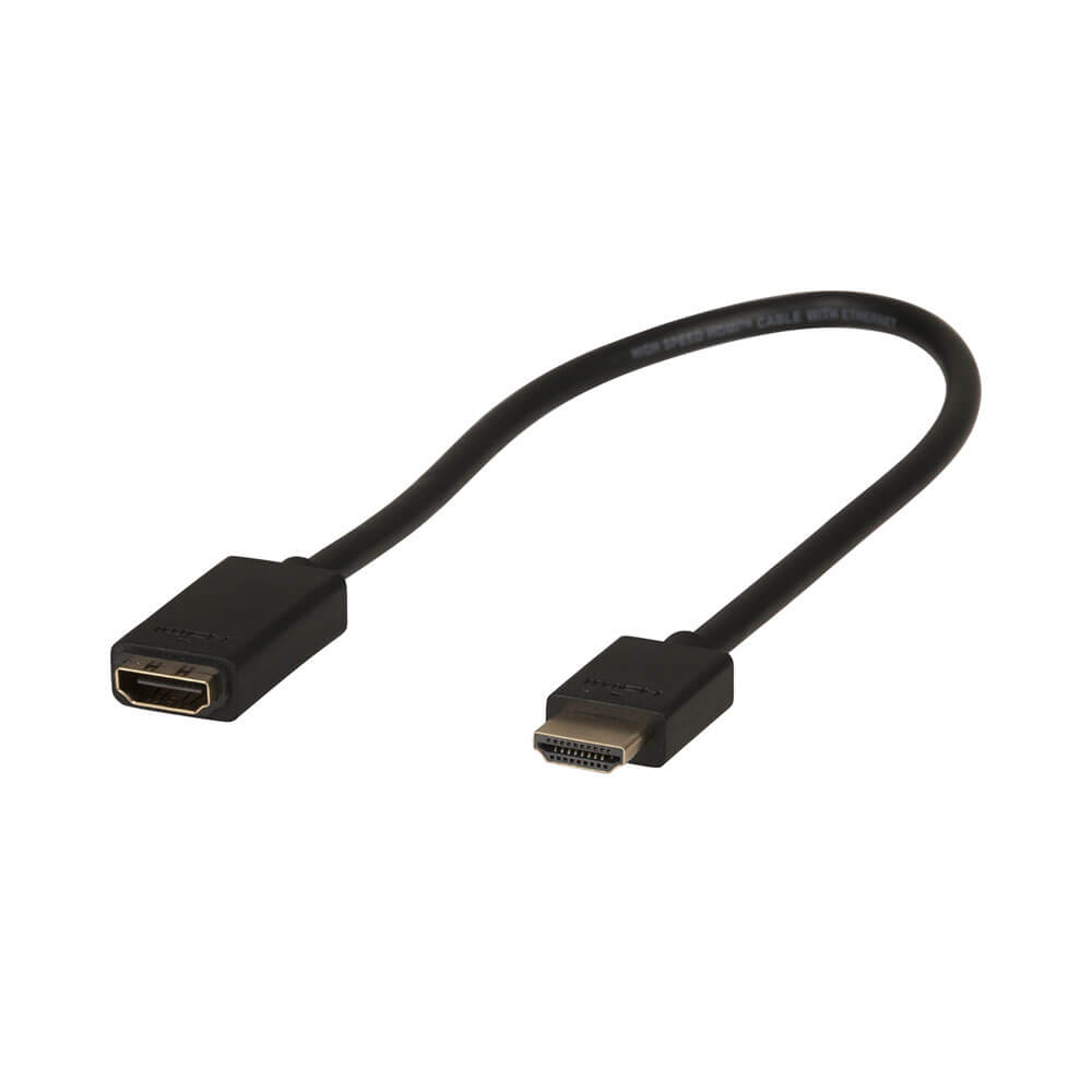 Cable Audio Visual HDMI 2.0 Enchufe a Hembra 30cm