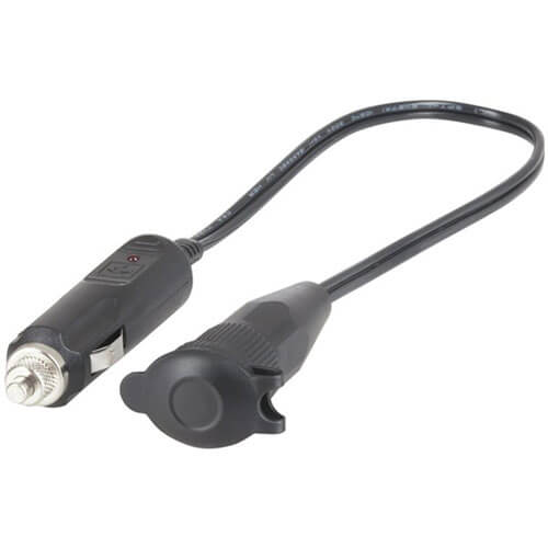 Cigarette Lighter Plug to Merit Socket Adaptor Cable 300mm