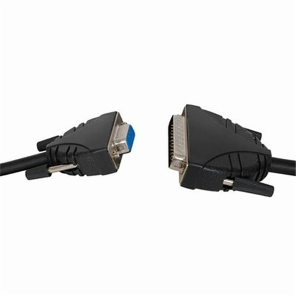D25 Plug to DB9 Socket Serial Modem Computer Cable 1.8m