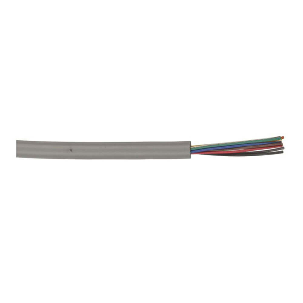 Round Computer Cable Light Grey 100m