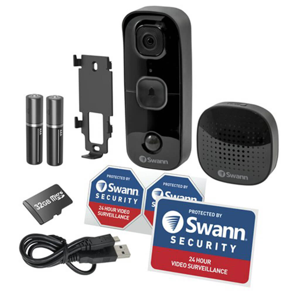 Swann Wi-Fi Video Doorphone with Chime (1080p)