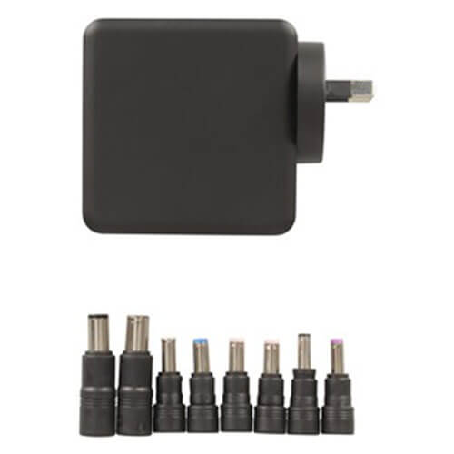 Compact Automatic Laptop Power Adaptor with USB Socket (65W)