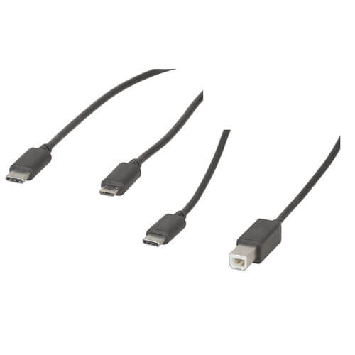 USB 2.0 Type-C Plug to Plug Cable 1.8m