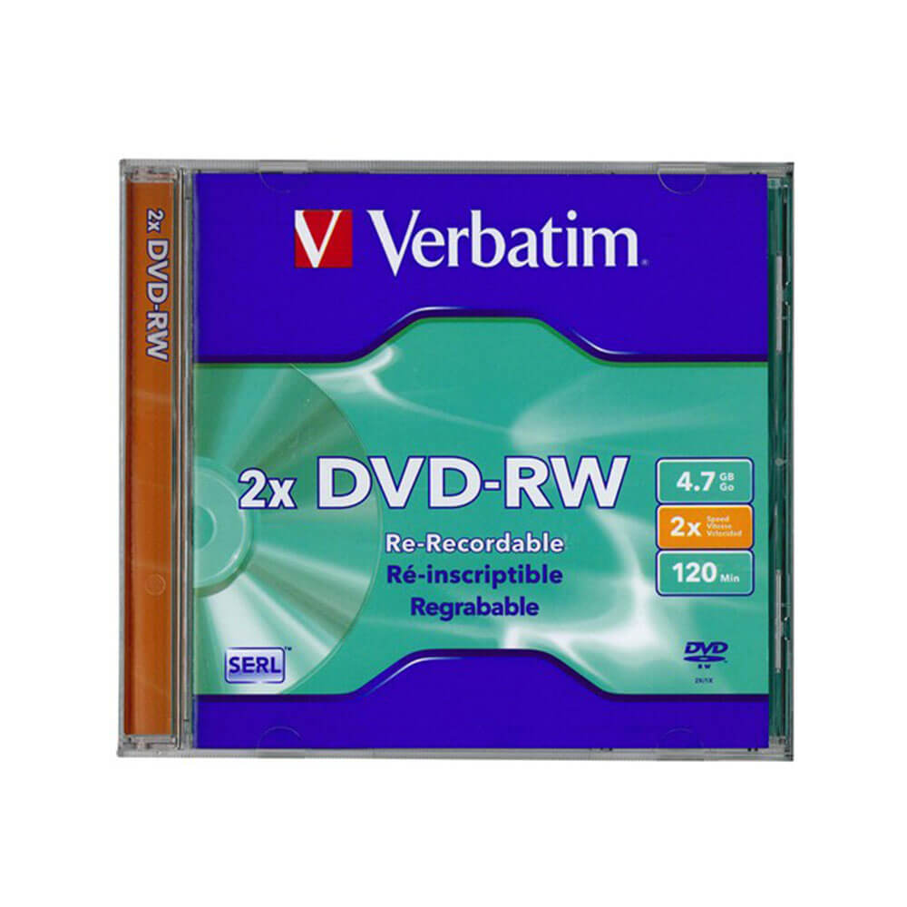 Verbatim DatalifePlus SERL Disc with Case 4.7GB