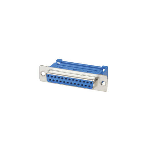 Vrouwelijke IDC-connector (blauw)
