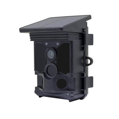 Outdoor Trail Camera with Integrated Solar Panel 4K