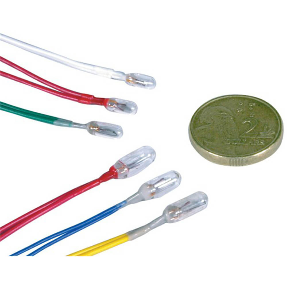 Pre-connected Cable Mini Lamp (4x10mm)