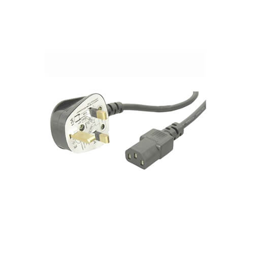 3 Pin Plug to IEC C13 Female 1.8m
