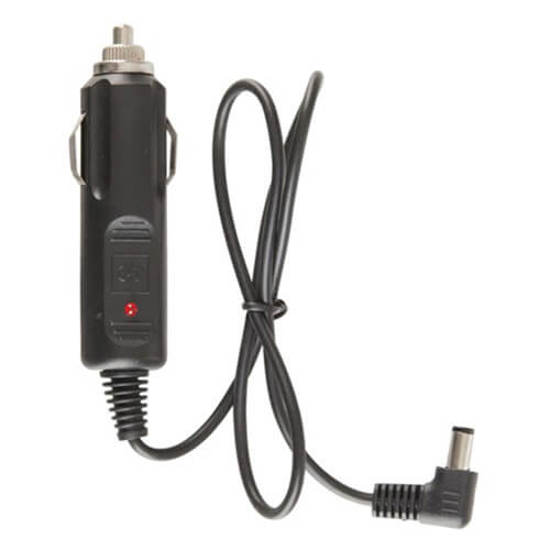 Cable de alimentación para automóvil con enchufe CC de 2,1 mm