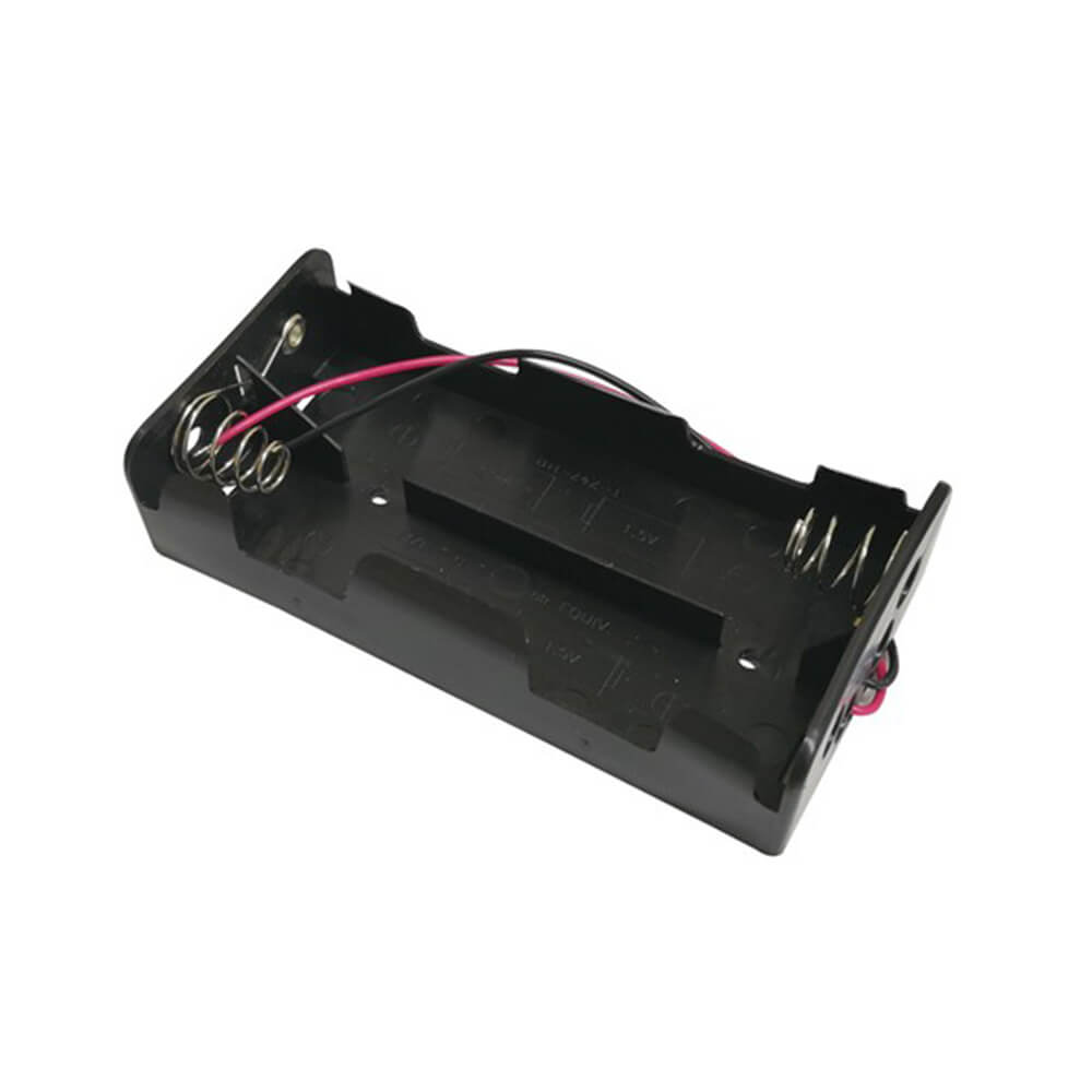 Two Rows End to End Battery Holder (4xC)