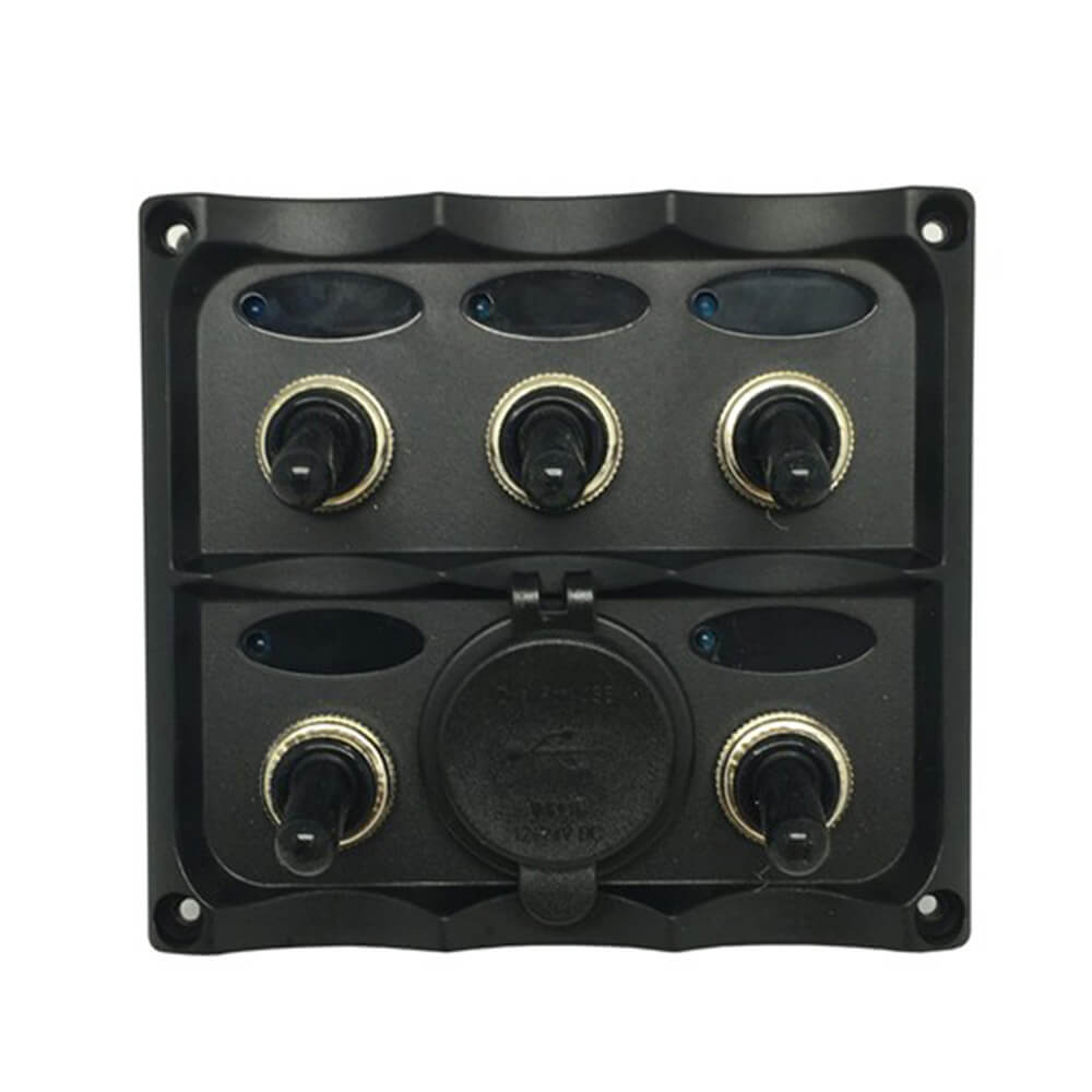 Panel with Dual USB Socket 4.2A
