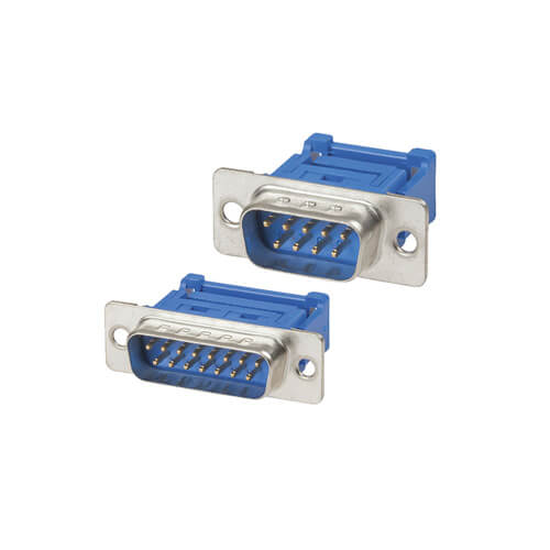 Male IDC Connector for Line Mount with Back Shells