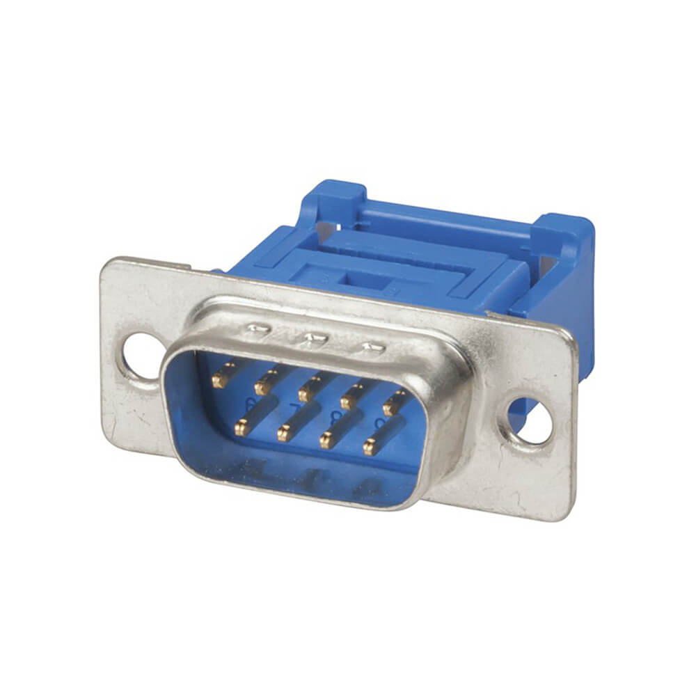 Male IDC Connector for Line Mount with Back Shells