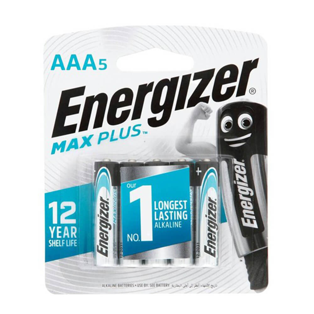  Energizer Max Plus Batterien 1,5 V (5 Stück)