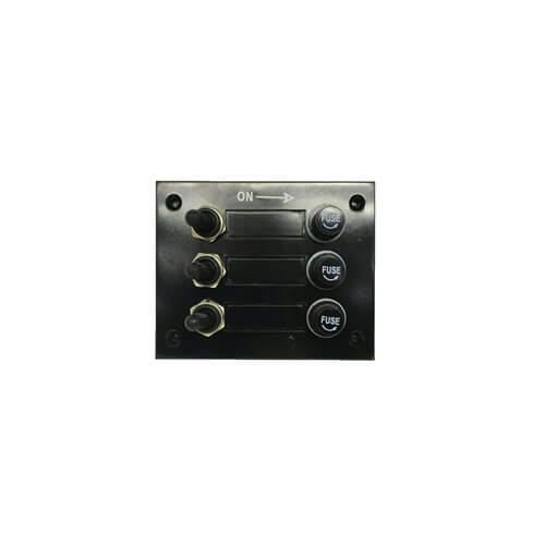 Switch Panel with Fuses and Ingress Protection
