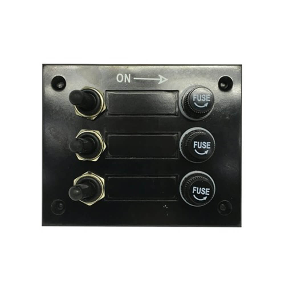 Switch Panel with Fuses and Ingress Protection