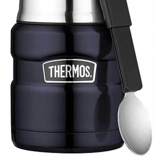 Thermos alimentaire sous vide en acier inoxydable Thermos King