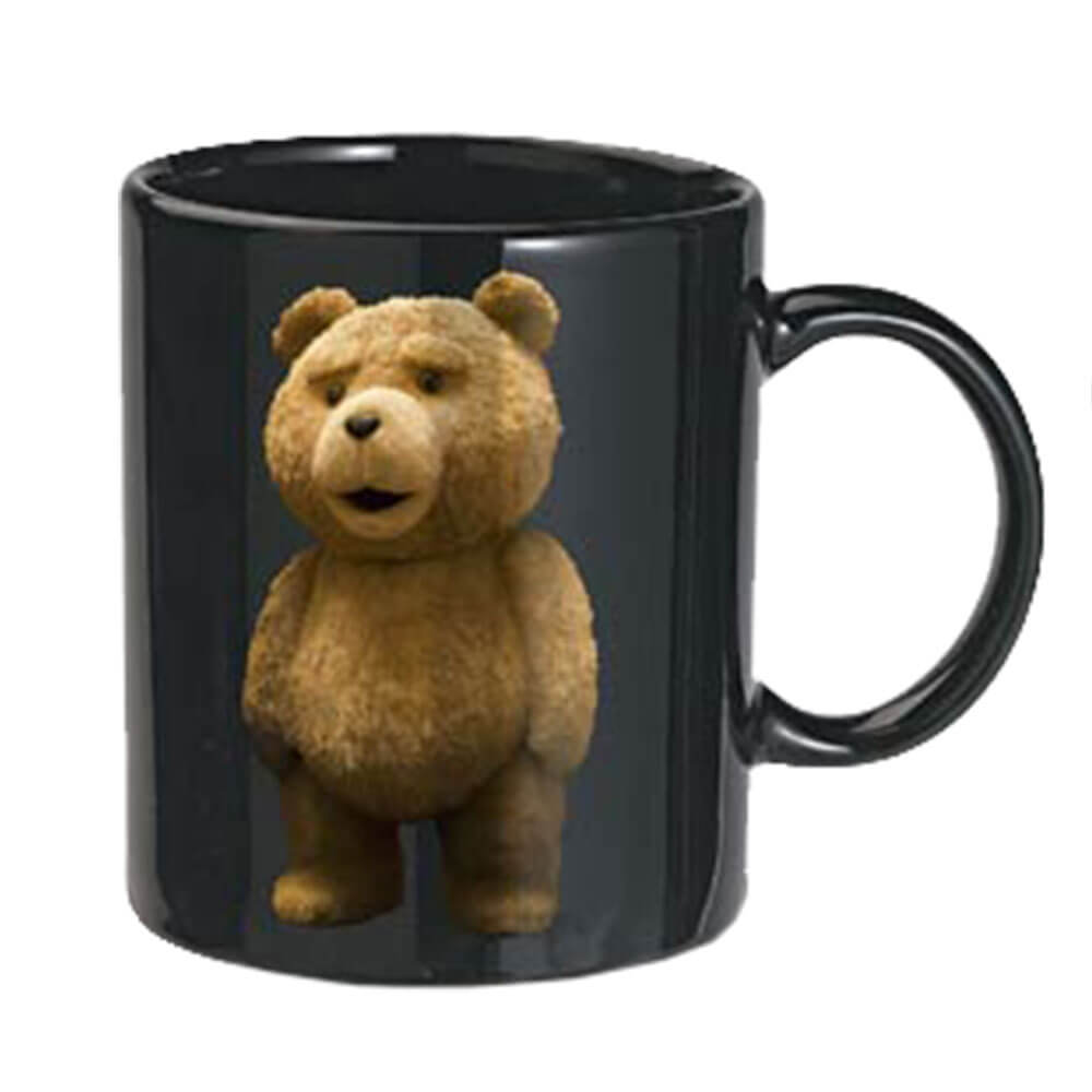 Ted pratende koffiemok