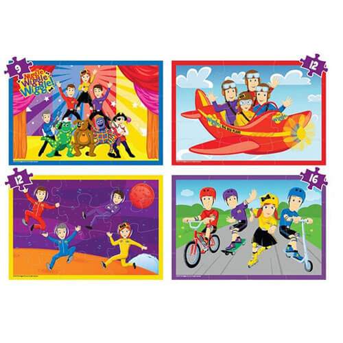 The Wiggles 4 i 1 trepuslespill