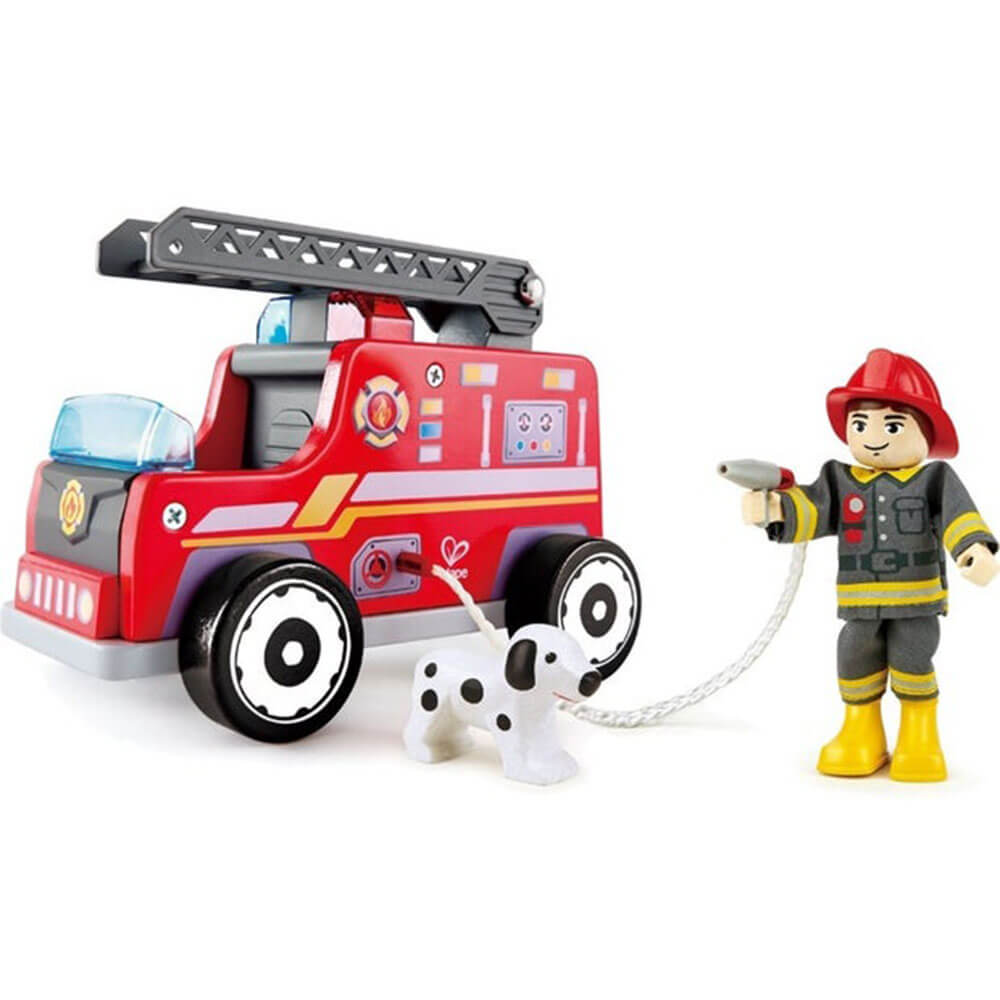 Hape Fire Truck Set Rescue of Fire
